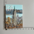 Fridge magnets tourist souvenir Switzerland Reykjavik Iceland Belgium BAHRAIN New York Norway Sweden Refrigerator Stickers - Grand Goldman