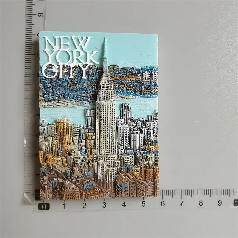 Fridge magnets tourist souvenir Switzerland Reykjavik Iceland Belgium BAHRAIN New York Norway Sweden Refrigerator Stickers - Grand Goldman