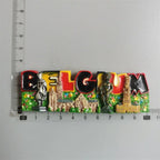 Fridge magnets tourist souvenir Switzerland Reykjavik Iceland Belgium BAHRAIN New York Norway Sweden Refrigerator Stickers - Grand Goldman