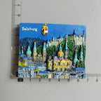 Fridge magnets tourist souvenir Switzerland Reykjavik Iceland Belgium BAHRAIN New York Norway Sweden Refrigerator Stickers - Grand Goldman