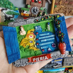 Fridge magnets tourist souvenir Switzerland Reykjavik Iceland Belgium BAHRAIN New York Norway Sweden Refrigerator Stickers - Grand Goldman