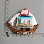 Fridge magnets tourist souvenir Switzerland Reykjavik Iceland Belgium BAHRAIN New York Norway Sweden Refrigerator Stickers - Grand Goldman