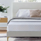 Full Mattress - 8 Inch Green Tea Memory Foam Mattress- Full Mattress in a Box - CertiPUR-US Certified Fiberglass Free Mattress - Gel Layer - Medium Firm - 54"x75" - Grand Goldman