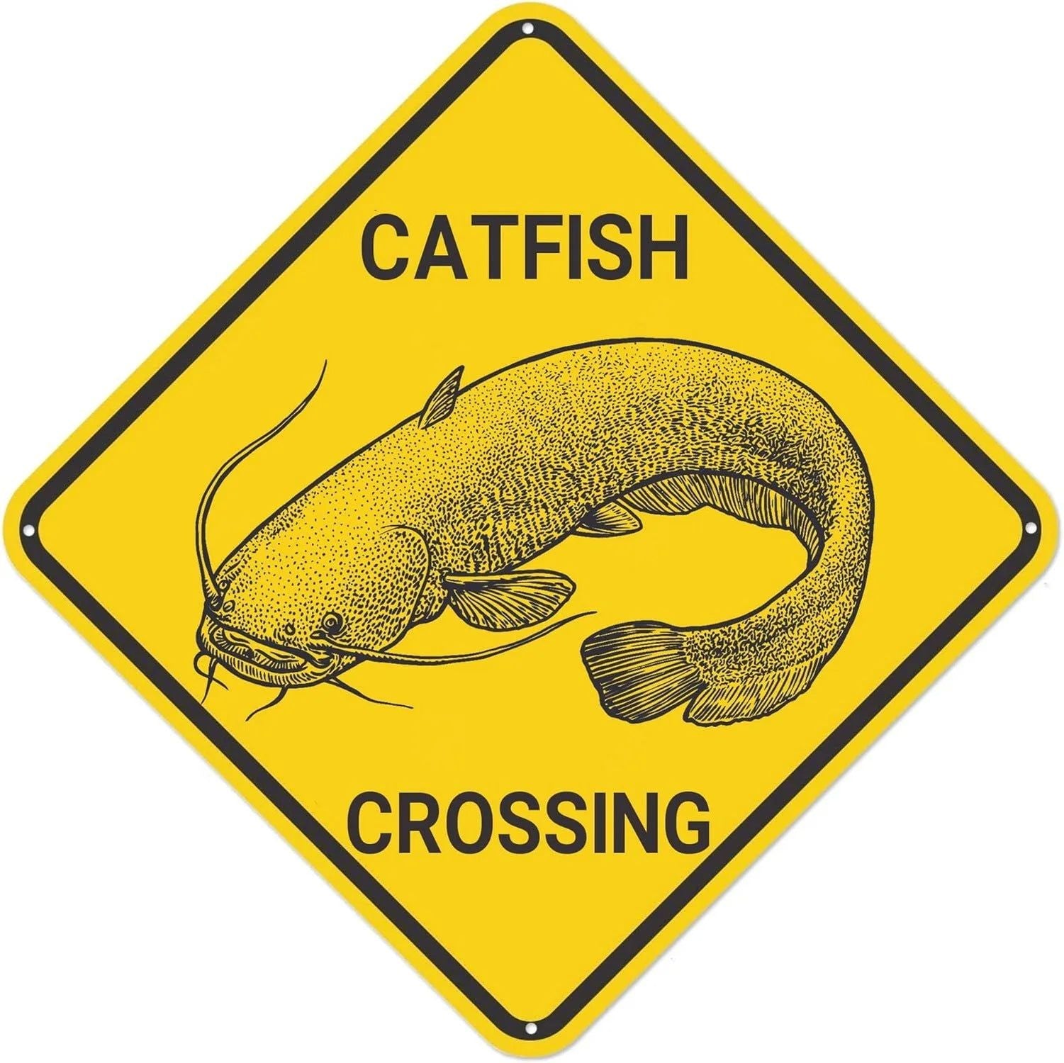 Funny Metal Tin Sign Bear Panda Turtle Mouse Xing Caution Crossing Sign Wildlife Gift for Indoor Outdoor Wall Decor Square Sign - Grand Goldman