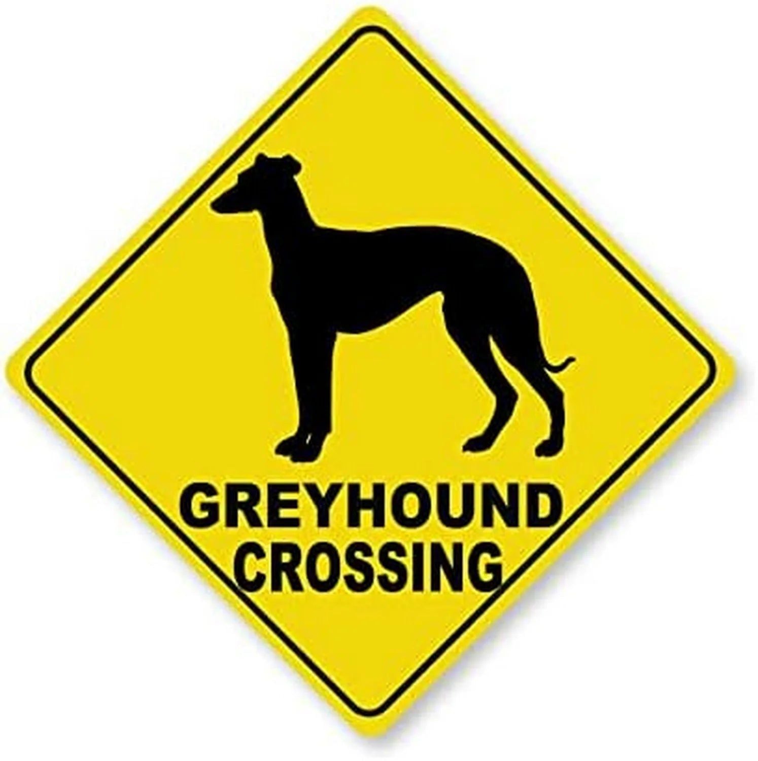 Funny Metal Tin Sign Bear Panda Turtle Mouse Xing Caution Crossing Sign Wildlife Gift for Indoor Outdoor Wall Decor Square Sign - Grand Goldman