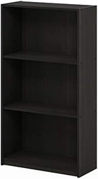 Furinno Basic 3-Tier Bookcase Storage Shelves, French Oak Grey - Grand Goldman