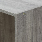 Furinno Basic 3-Tier Bookcase Storage Shelves, French Oak Grey - Grand Goldman