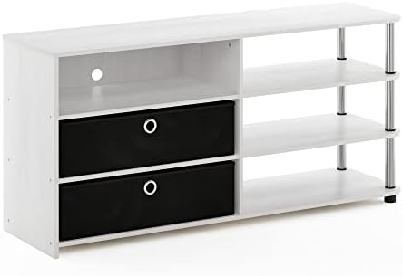 Furinno Classic Stand for TV up to 55 Inch, Espresso - Grand Goldman