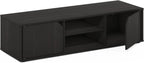 Furinno Classic Stand for TV up to 55 Inch, Espresso - Grand Goldman