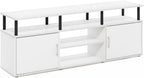 Furinno JAYA Large Entertainment Stand for TV Up to 55 Inch, Blackwood - Grand Goldman