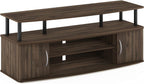 Furinno JAYA Large Entertainment Stand for TV Up to 55 Inch, Blackwood - Grand Goldman