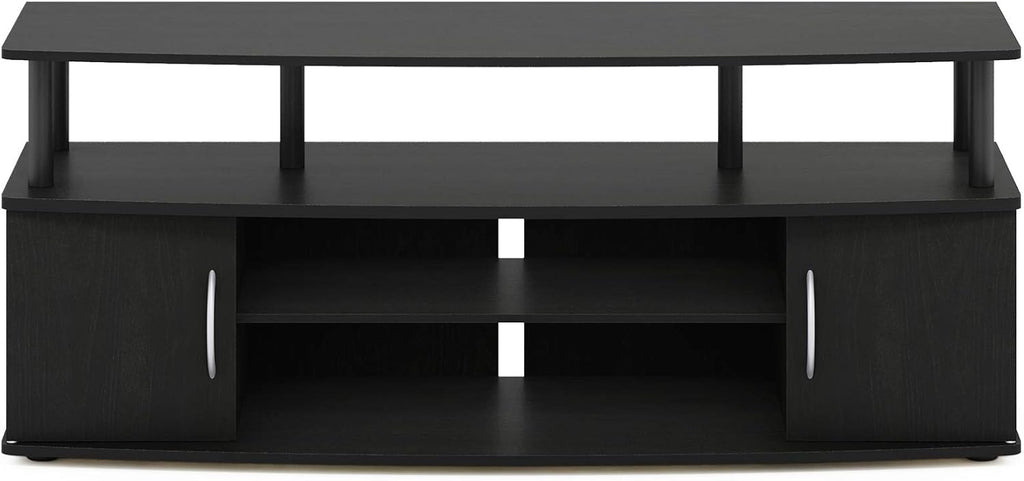 Furinno JAYA Large Entertainment Stand for TV Up to 55 Inch, Blackwood - Grand Goldman