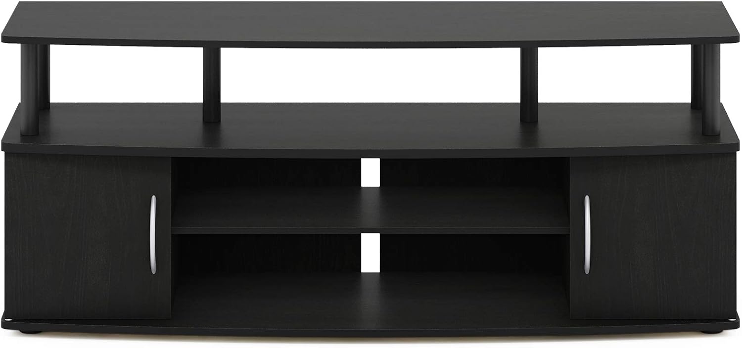 Furinno JAYA Large Entertainment Stand for TV Up to 55 Inch, Blackwood - Grand Goldman