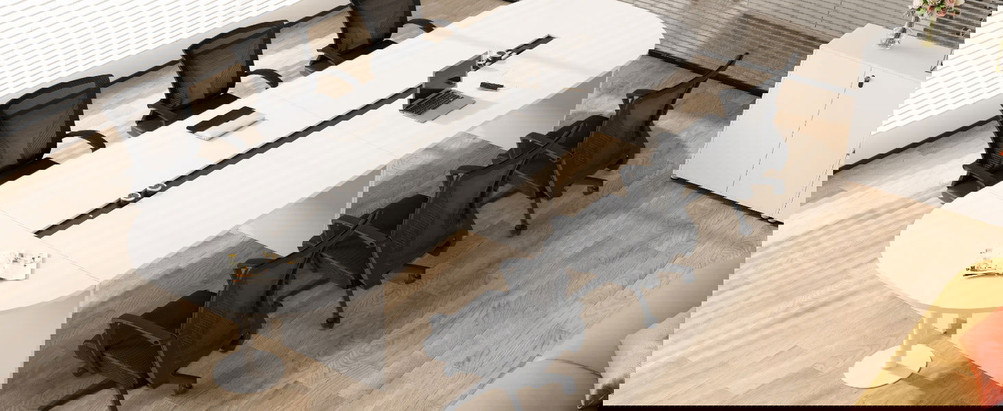 Furmax Office Chair Mid Back Swivel Lumbar Support Desk Chair, Computer Ergonomic Mesh Chair with Armrest (Black) - Grand Goldman