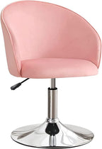 Furniliving White Makeup Vanity Chair, Vanity Chair with Back Sherpa Accent Chair with Base, Height Adjustable Swivel Chairs for Living Room Living Room Chairs Charming Chair Lounge Pub Bar… - Grand Goldman