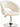 Furniliving White Makeup Vanity Chair, Vanity Chair with Back Sherpa Accent Chair with Base, Height Adjustable Swivel Chairs for Living Room Living Room Chairs Charming Chair Lounge Pub Bar… - Grand Goldman