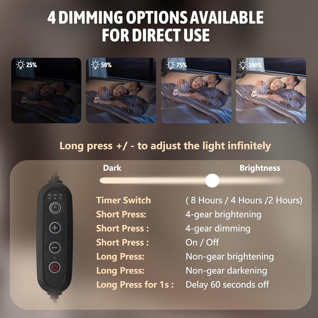 GEEZO Fragrance Candle Warmer Lamp，Electric Candle Warmer with Timer & Dimmer，Mom Christmas Birthday Gifts for Women, House Warming Gifts New Home Bedroom Decor - Grand Goldman