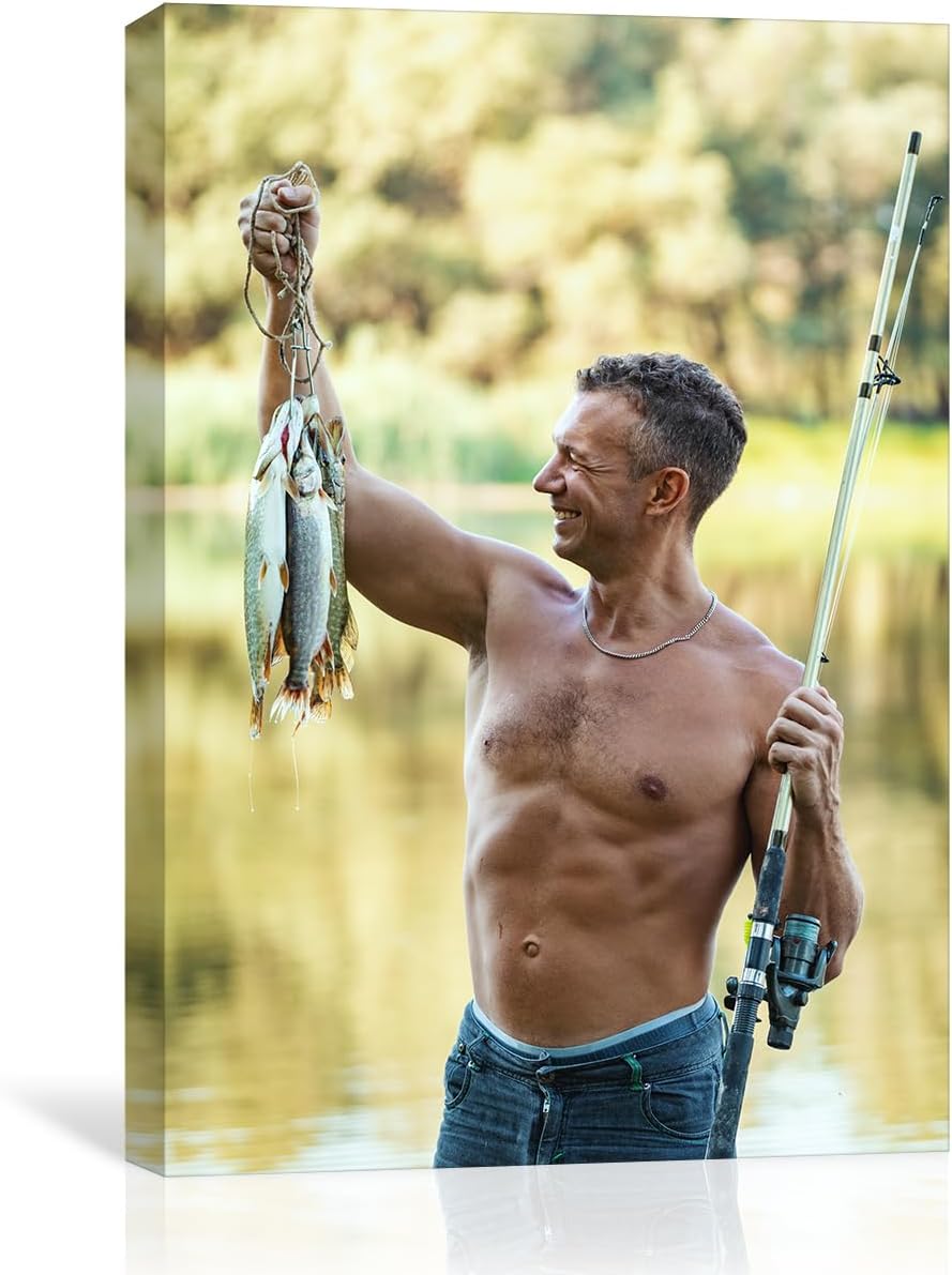 GMissT Canvas Prints With Your Photos - Personalized Pictures On Canvas Custom Poster for Home Decor - Floating Frames & Gift Wrapping Available - Grand Goldman