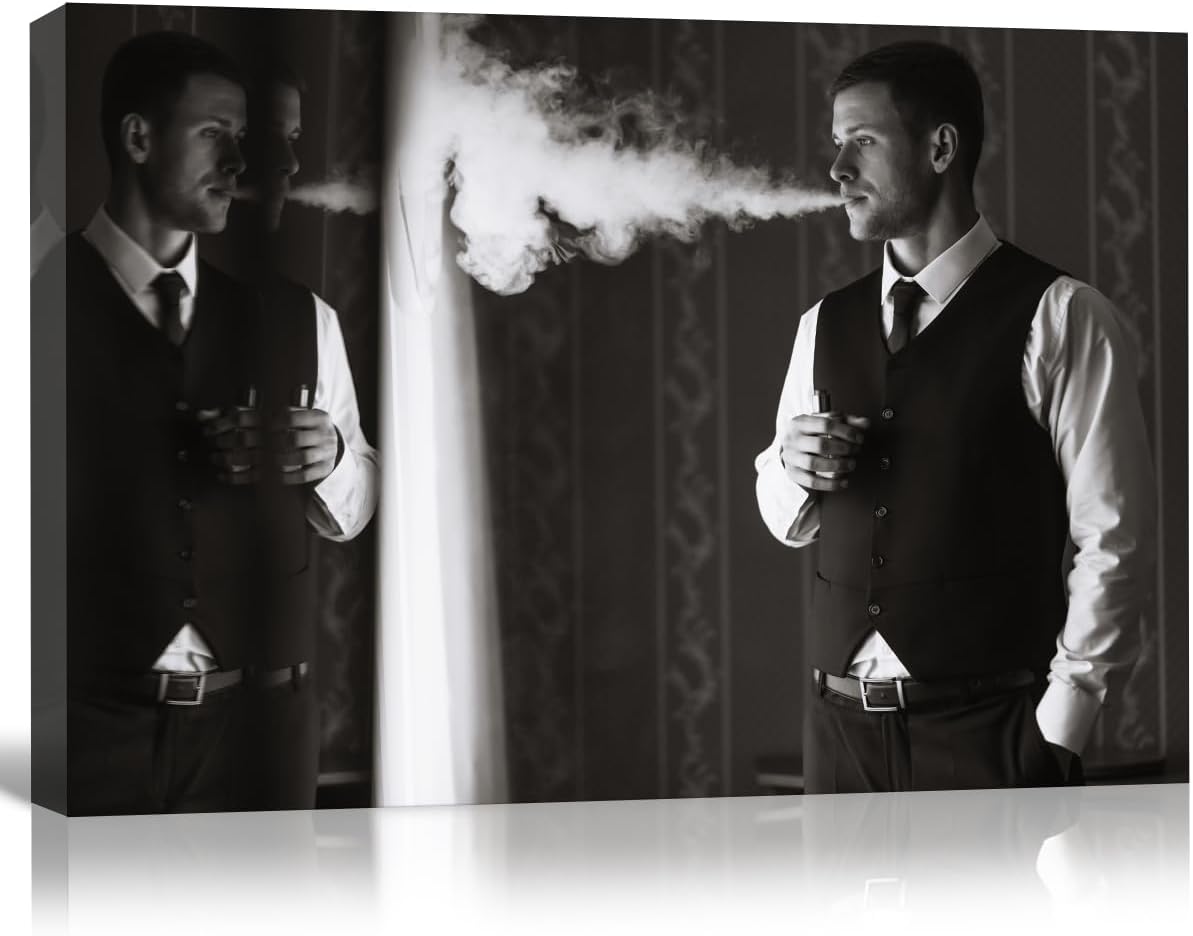 GMissT Canvas Prints With Your Photos - Personalized Pictures On Canvas Custom Poster for Home Decor - Floating Frames & Gift Wrapping Available - Grand Goldman