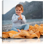 GMissT Canvas Prints With Your Photos - Personalized Pictures On Canvas Custom Poster for Home Decor - Floating Frames & Gift Wrapping Available - Grand Goldman