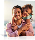 GMissT Canvas Prints With Your Photos - Personalized Pictures On Canvas Custom Poster for Home Decor - Floating Frames & Gift Wrapping Available - Grand Goldman