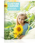 GMissT Canvas Prints With Your Photos - Personalized Pictures On Canvas Custom Poster for Home Decor - Floating Frames & Gift Wrapping Available - Grand Goldman
