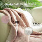 GOTCOZY Heated Blanket Electric Throw 50''X60''- Soft Silky Plush Electric Blanket with 4 Heating Level & 3 Hour Auto Off Heating Blanket, ETL Certified Machine Washable (Rose Dust) - Grand Goldman
