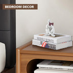 GRAPMKTG Home Decor Pulp Reading Women Thinker Statue Aesthetic Sculpture Room Decor Modern Abstract Decoration on Shelf Table Desk for Living Room Office Bedroom A - Grand Goldman