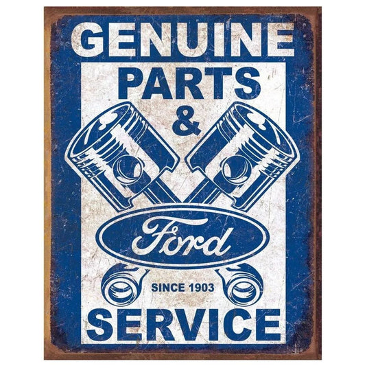 Garage Full Service Repair Shop Metal Tin Signs Posters Plate Wall Decor for Garage Bars Man Cave Cafe Club Retro Posters Plaque - Grand Goldman