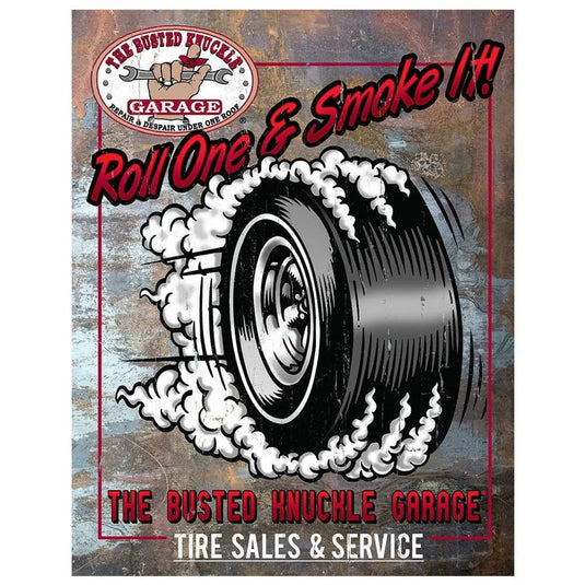 Garage Full Service Repair Shop Metal Tin Signs Posters Plate Wall Decor for Garage Bars Man Cave Cafe Club Retro Posters Plaque - Grand Goldman