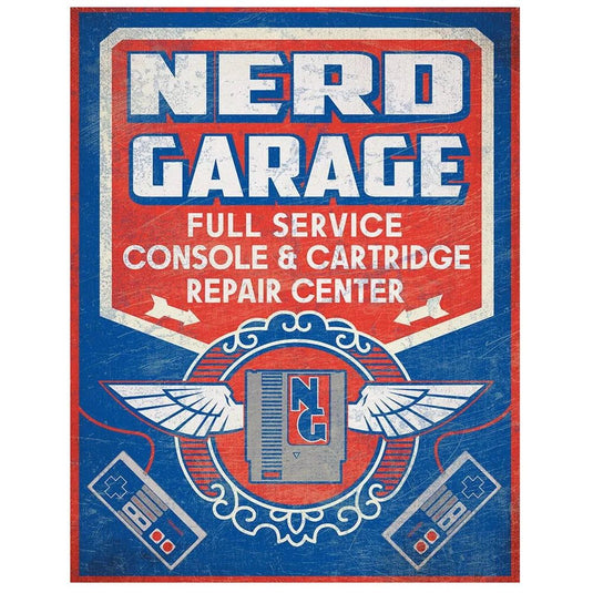 Garage Full Service Repair Shop Metal Tin Signs Posters Plate Wall Decor for Garage Bars Man Cave Cafe Club Retro Posters Plaque - Grand Goldman