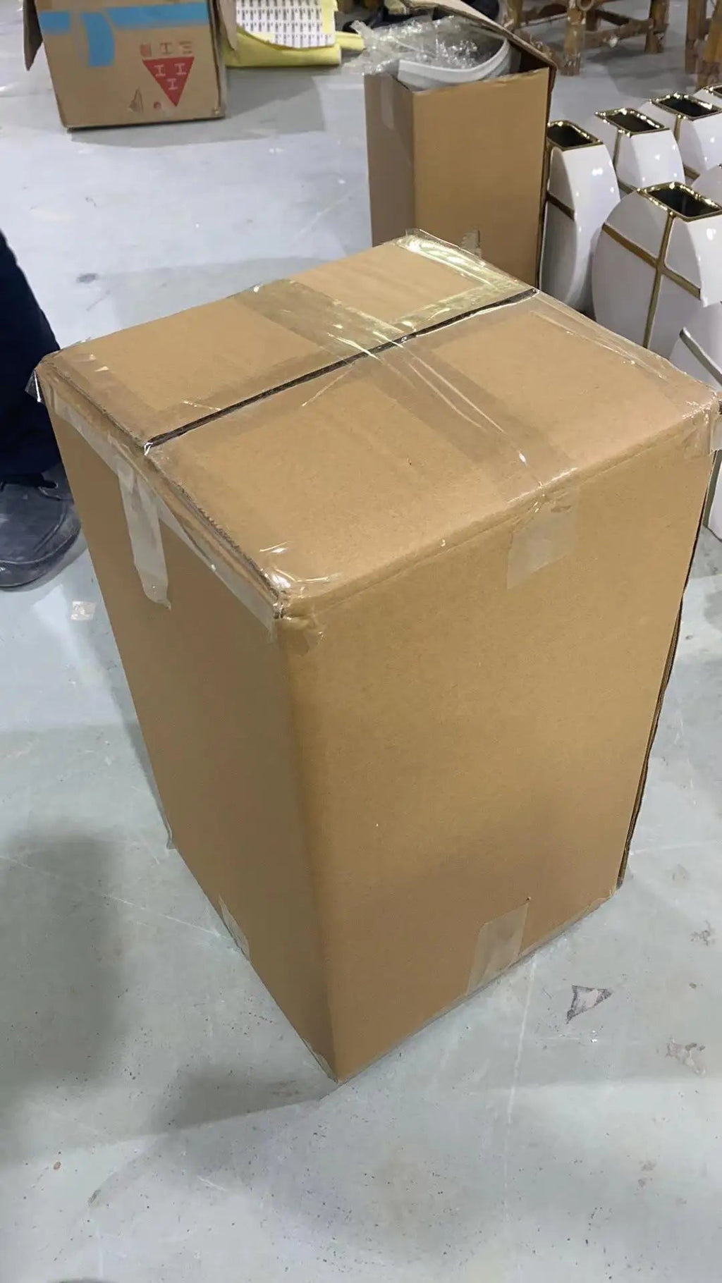 Geometric Diamond Check Gold Storage Jar Ceramic Checkmate Jar Vase Handicraft Decoration Vintage Bottle General Can Ginger Jar - Grand Goldman