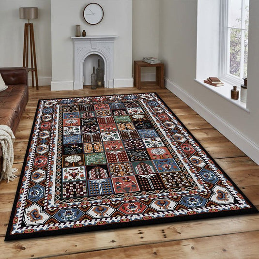 Geometric Lattice Carpet Floor Mats - Grand Goldman