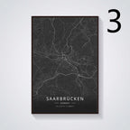 German City Decoration Poster Canvas Painting - Grand Goldman