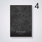 German City Decoration Poster Canvas Painting - Grand Goldman