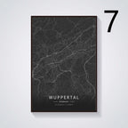 German City Decoration Poster Canvas Painting - Grand Goldman