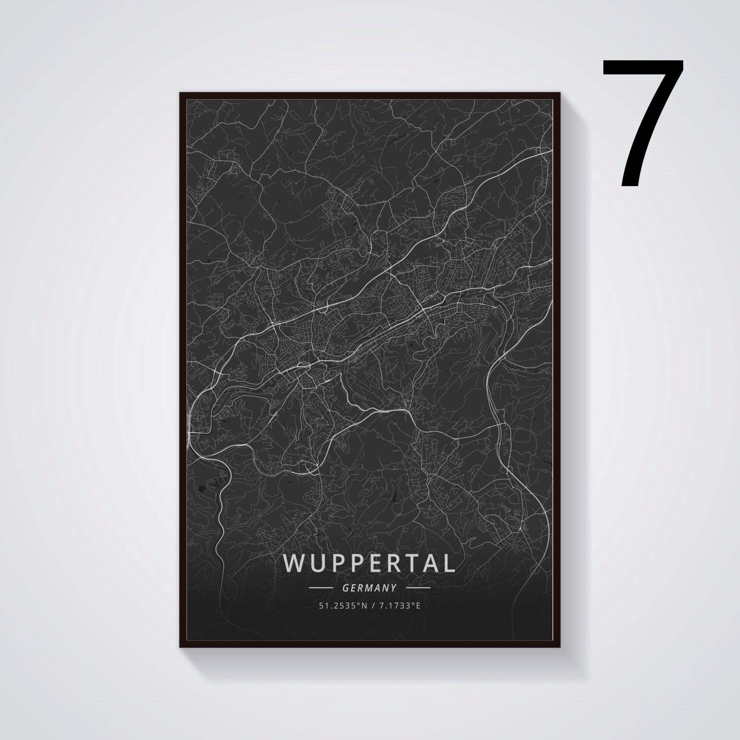 German City Decoration Poster Canvas Painting - Grand Goldman