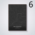 German City Decoration Poster Canvas Painting - Grand Goldman