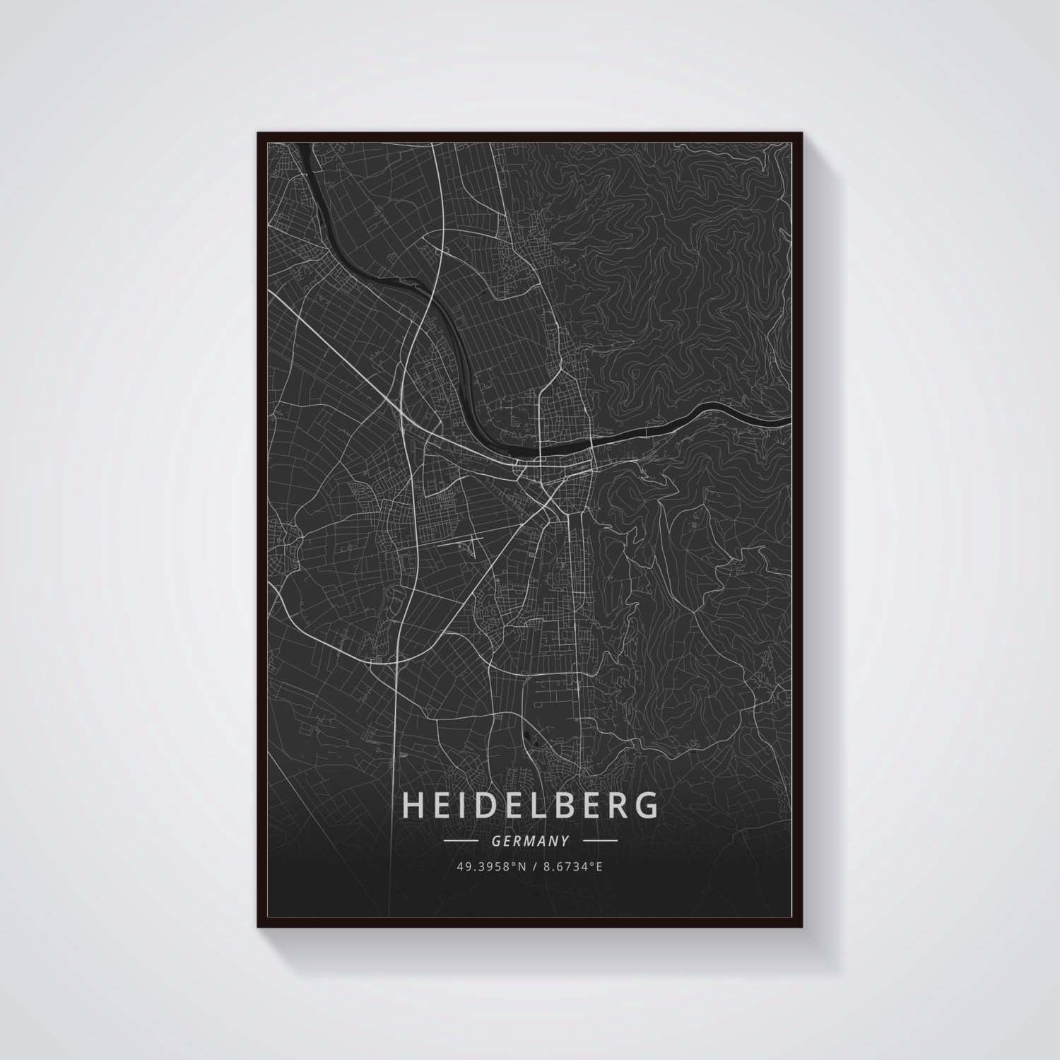 German Poster Decoration Painting Hotel Restaurant Corridor Soft - Grand Goldman