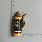 Germany Fridge Magnets Cuckoo Clock Mug Berlin Munich Dresden Frankfurt Freiburg Neuschwanstein Refrigerator Magnets Sticker - Grand Goldman