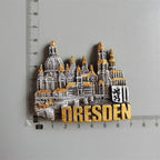 Germany Fridge Magnets Cuckoo Clock Mug Berlin Munich Dresden Frankfurt Freiburg Neuschwanstein Refrigerator Magnets Sticker - Grand Goldman