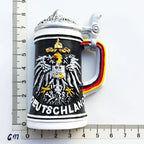 Germany Fridge Magnets Cuckoo Clock Mug Berlin Munich Dresden Frankfurt Freiburg Neuschwanstein Refrigerator Magnets Sticker - Grand Goldman