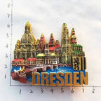 Germany Fridge Magnets Cuckoo Clock Mug Berlin Munich Dresden Frankfurt Freiburg Neuschwanstein Refrigerator Magnets Sticker - Grand Goldman