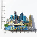 Germany Fridge Magnets Cuckoo Clock Mug Berlin Munich Dresden Frankfurt Freiburg Neuschwanstein Refrigerator Magnets Sticker - Grand Goldman