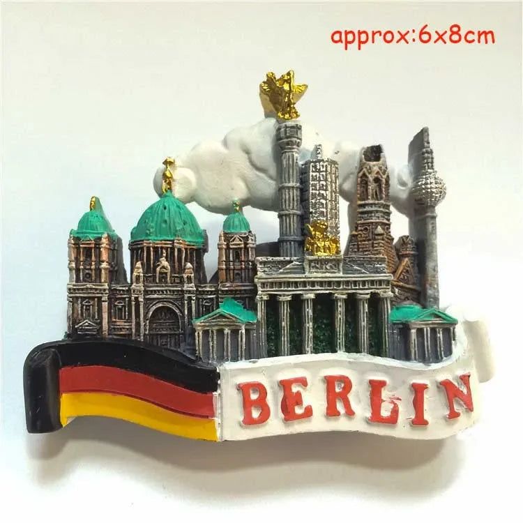 Germany Fridge Magnets Tourism Souvenir Munich home Cuckoo Clock Schwarzwald Magnetic Refrigerator Stickers Home Decoration Gift - Grand Goldman