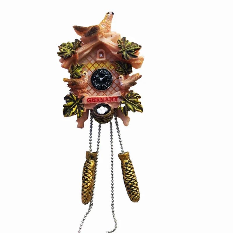 Germany Fridge Magnets Tourism Souvenir Munich home Cuckoo Clock Schwarzwald Magnetic Refrigerator Stickers Home Decoration Gift - Grand Goldman