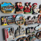 Germany Magnets Berlin Munich Hamburg Stuttgart Frankfurt Kölner Bremen Schwarzwald Oktoberfest Refrigerator Magnets Sticker - Grand Goldman