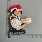 Germany Magnets Berlin Munich Hamburg Stuttgart Frankfurt Kölner Bremen Schwarzwald Oktoberfest Refrigerator Magnets Sticker - Grand Goldman