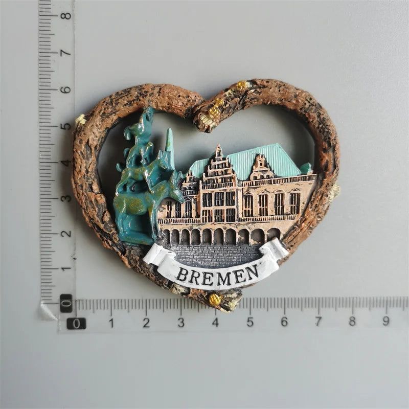 Germany Magnets Berlin Munich Hamburg Stuttgart Frankfurt Kölner Bremen Schwarzwald Oktoberfest Refrigerator Magnets Sticker - Grand Goldman