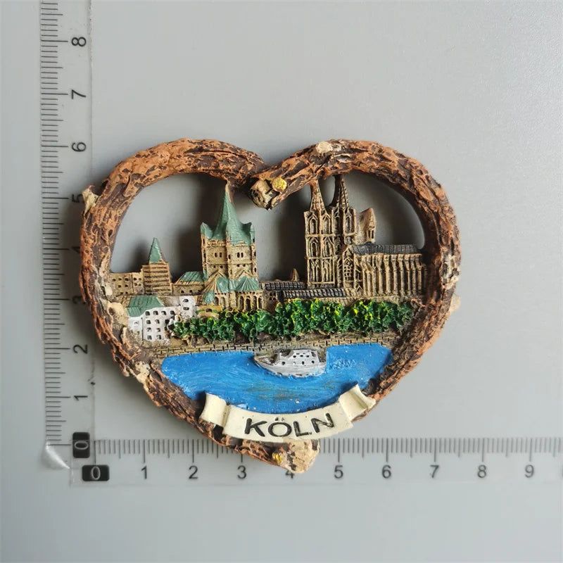 Germany Magnets Berlin Munich Hamburg Stuttgart Frankfurt Kölner Bremen Schwarzwald Oktoberfest Refrigerator Magnets Sticker - Grand Goldman